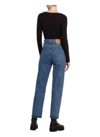 HUGO Nebriana Longsleeve Damen, Schwarz