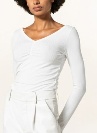 HUGO Nebriana Longsleeve Damen, Weiß