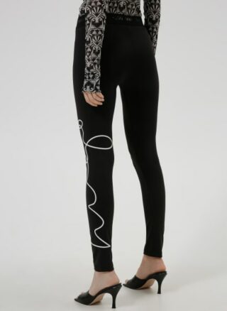 HUGO Nicago Leggings Damen, Schwarz