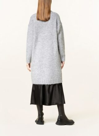 HUGO Salmette Strickjacke Damen, Grau
