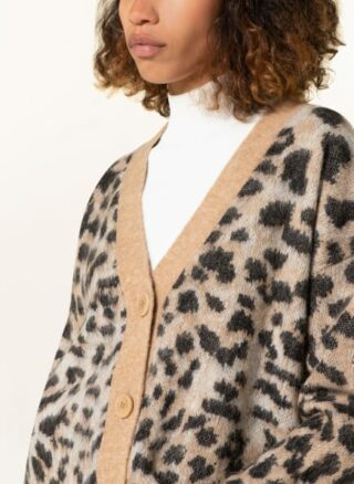 HUGO Samireeny Strickjacke Damen, Braun
