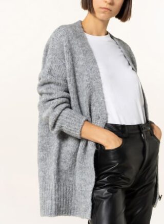 HUGO Samirenda Strickjacke Damen, Grau