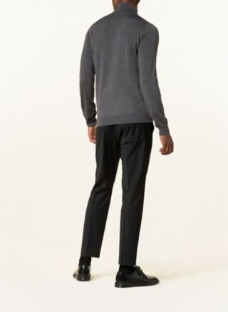 HUGO San Gottardo Strickjacke Herren, Grau
