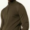 HUGO San Gottardo Strickjacke Herren, Grün