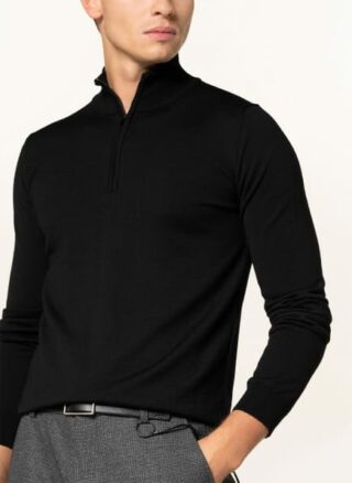 HUGO San Gottardo Strickjacke Herren, Schwarz