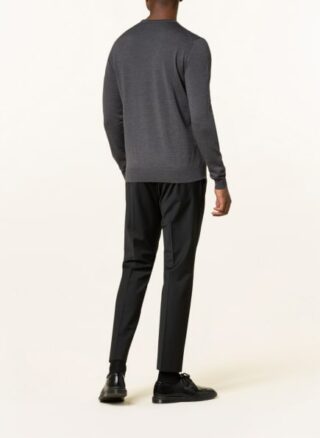 HUGO San Paolo Pullover Herren, Grau