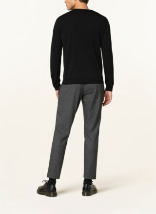 HUGO San Paolo Pullover Herren, Schwarz