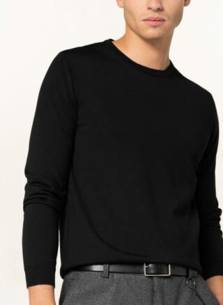 HUGO San Paolo Pullover Herren, Schwarz