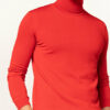 HUGO San Thomas Rollkragenpullover Herren, Rot