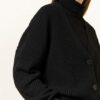 HUGO Sashanny Strickjacke Damen, Schwarz