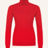 HUGO Sedell Rollkragenpullover Damen, Rot