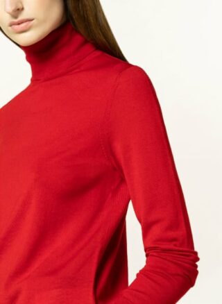 HUGO Sedell Rollkragenpullover Damen, Rot