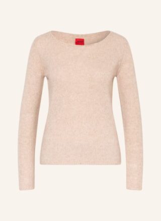 HUGO Shakily Pullover Damen, Beige