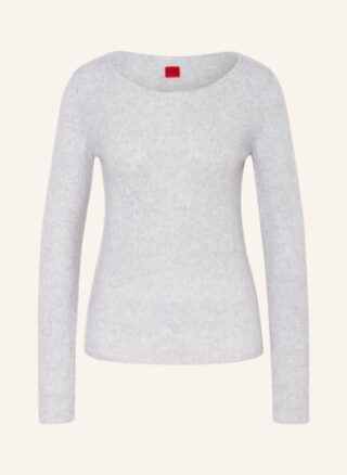 HUGO Shakily Pullover Damen, Grau