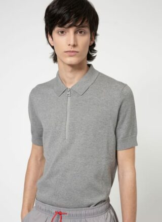 HUGO Sholono Pullover Herren, Silber
