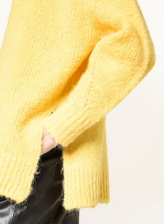 HUGO Skylory Oversized-Pullover Damen, Gelb