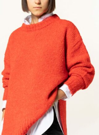 HUGO Skylory Oversized-Pullover Damen, Rot