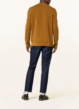 HUGO Sottomor Pullover Herren, Braun