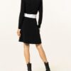 HUGO Sumery Jerseykleid Damen, Schwarz