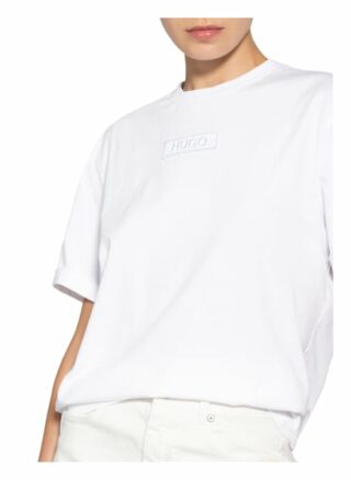 HUGO The Girlfriend T-Shirts Damen, Weiß