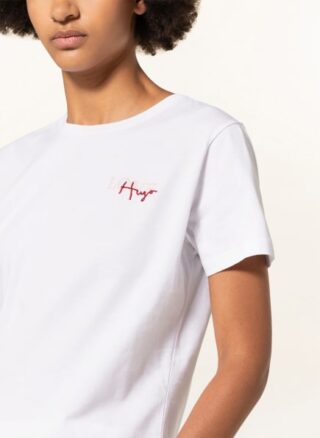 HUGO The Regular T-Shirts Damen, Weiß