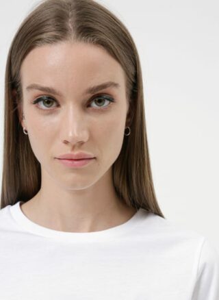 HUGO The Slim Tee 12 T-Shirts Damen, Weiß