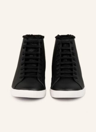 HUGO Zero Hito Hightop-Sneaker Damen, Schwarz