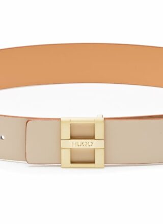 HUGO Zita Belt Gürtel Damen, Beige