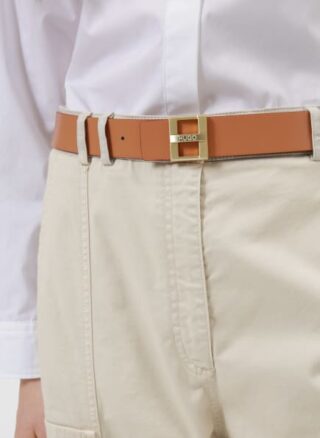 HUGO Zita Belt Gürtel Damen, Beige
