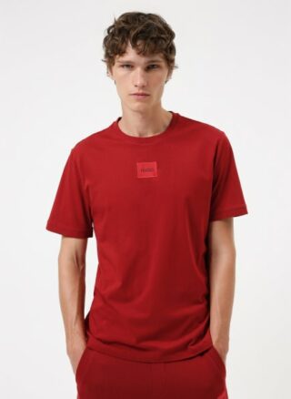 HUGO diragolino212 T-Shirt Herren, Rot