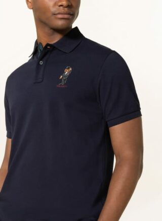 Hackett London Harry Pique-Poloshirt Herren, Blau