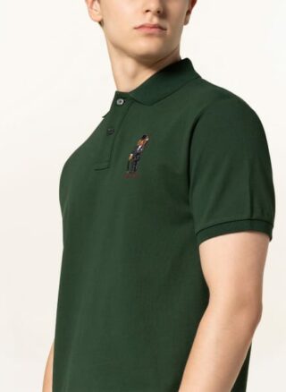 Hackett London Harry Piqué-Poloshirt Herren, Grün