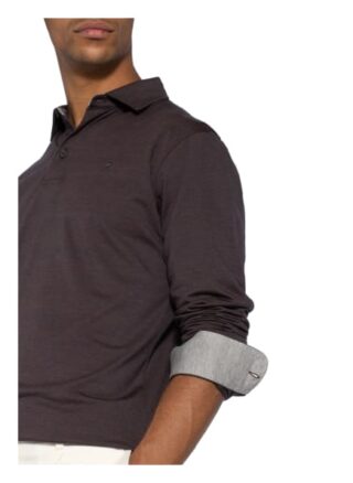 Hackett London Jersey-Poloshirt Herren, Braun