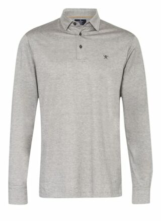Hackett London Jersey-Poloshirt Herren, Grau