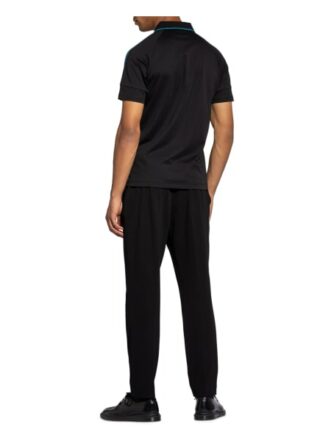 Hackett London Jersey-Poloshirt Herren, Schwarz