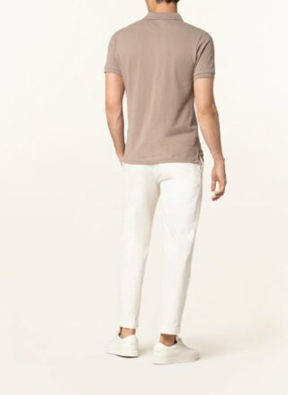 Hackett London Piqué-Poloshirt Herren, Beige