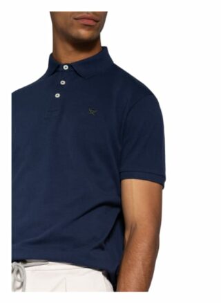 Hackett London Pique-Poloshirt Herren, Blau