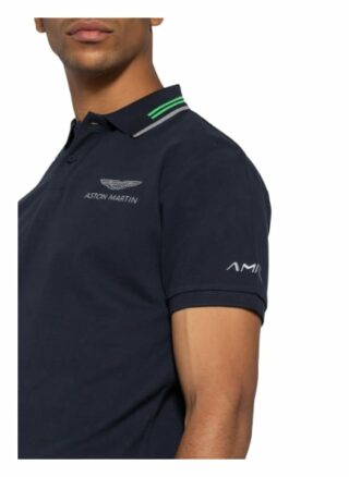 Hackett London Pique-Poloshirt Herren, Blau