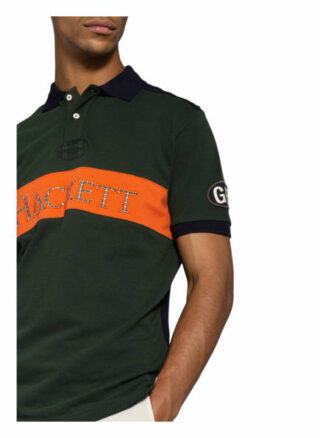 Hackett London Piqué-Poloshirt Herren, Grün