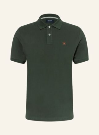 Hackett London Piqué-Poloshirt Herren, Grün