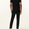 Hackett London Pique-Poloshirt Herren, Schwarz