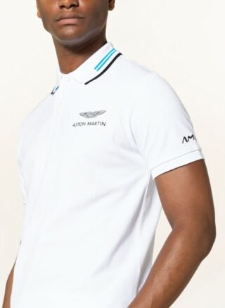 Hackett London Pique-Poloshirt Herren, Weiß