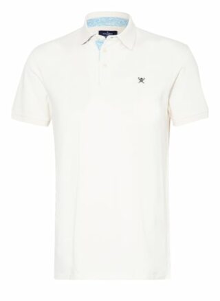 Hackett London Pique-Poloshirt Herren, Weiß