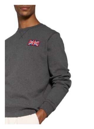 Hackett London Sweatshirt Herren, Grau