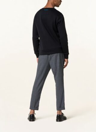 Hackett London Sweatshirt Herren, Schwarz