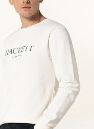 Hackett London Sweatshirt Herren, Weiß