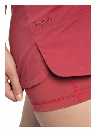 Haglöfs Lite Shorts Damen, Rot