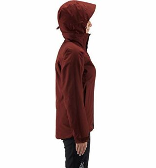 Haglöfs Stratus Jacket Regenjacke Damen, Rot