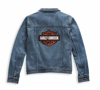 Harley-Davidson Jeansjacke Damen, Blau