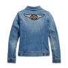 Harley-Davidson Jeansjacke Damen, Blau